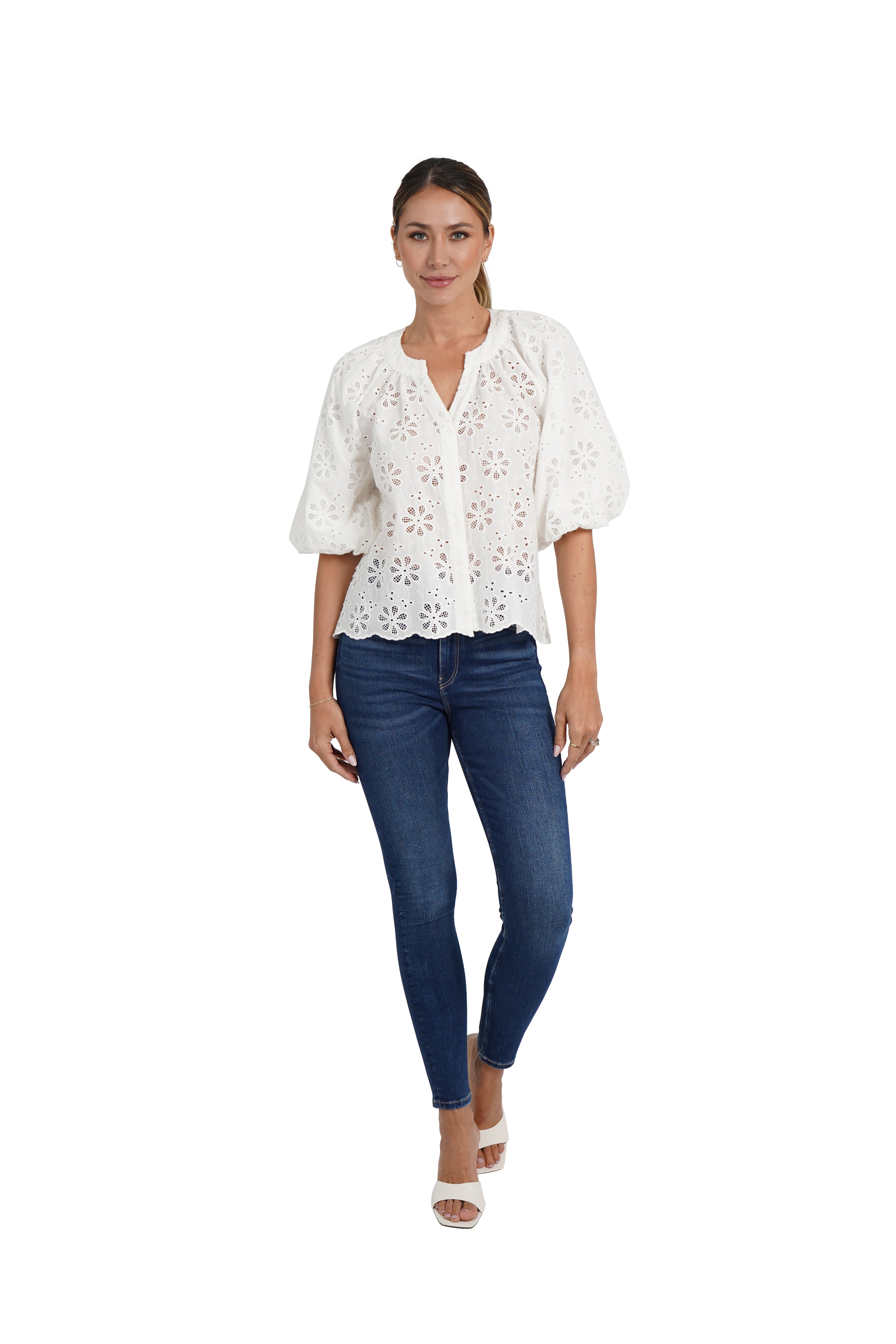Blake Eyelet Blouse