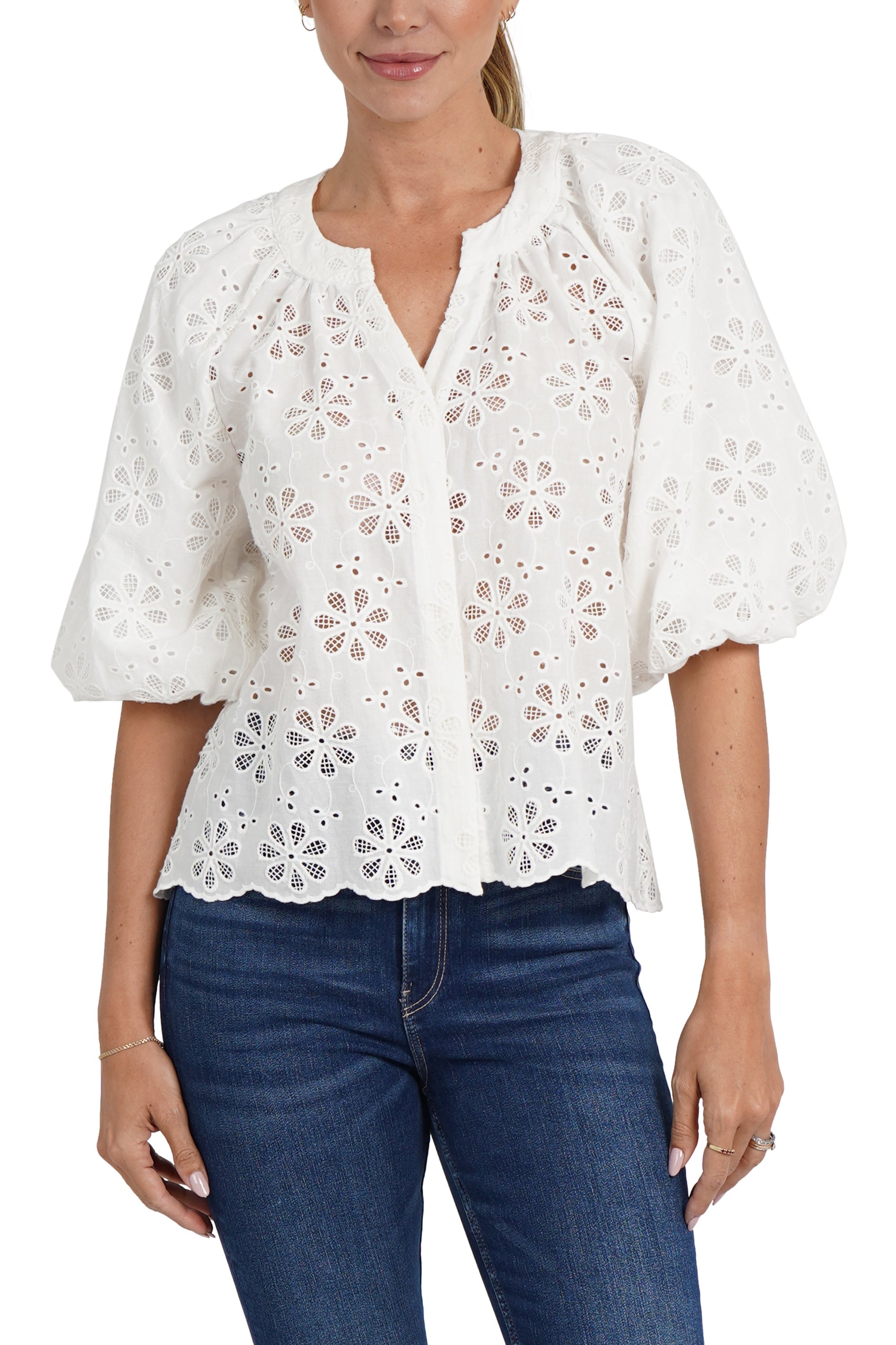 Blake Eyelet Blouse