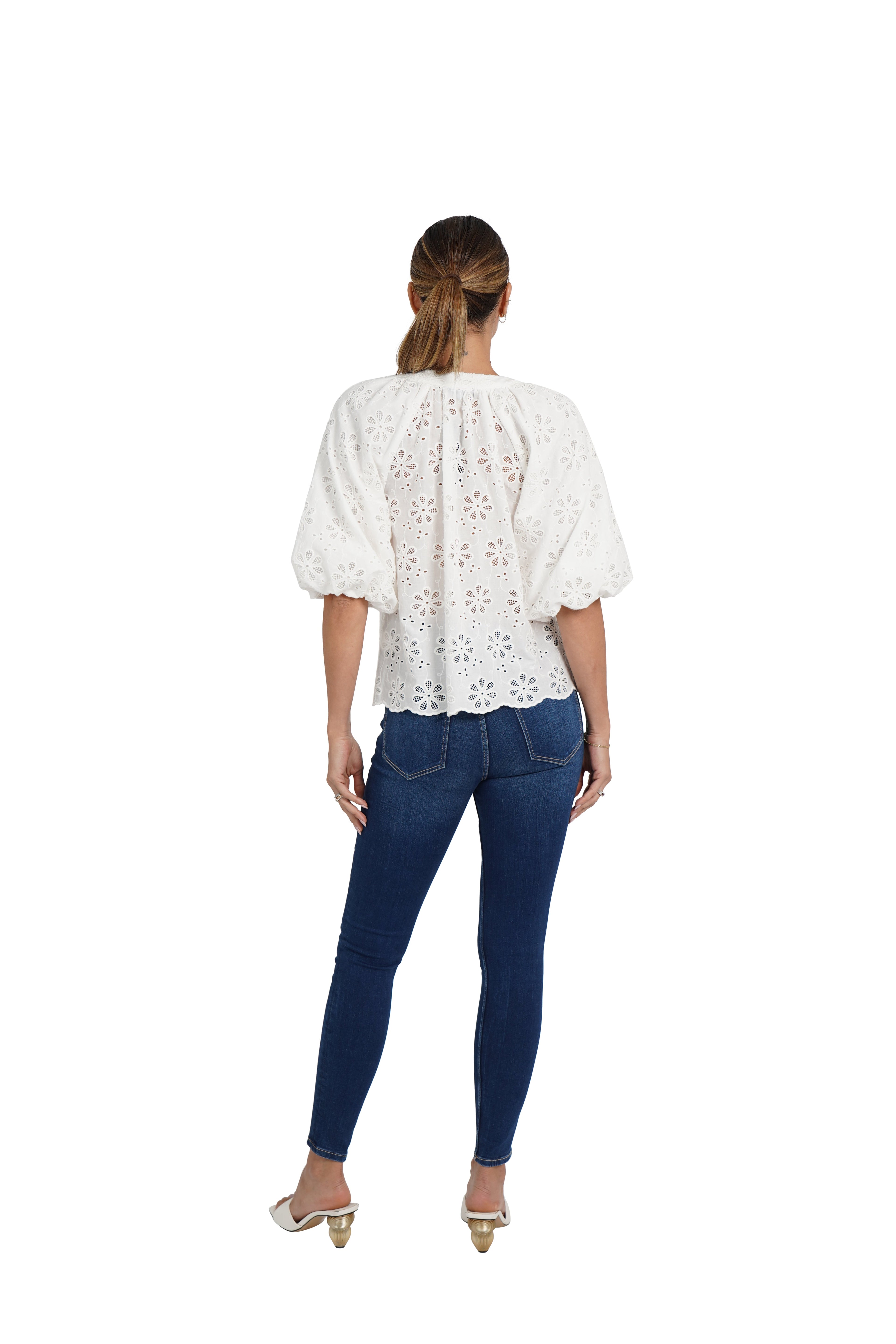Blake Eyelet Blouse