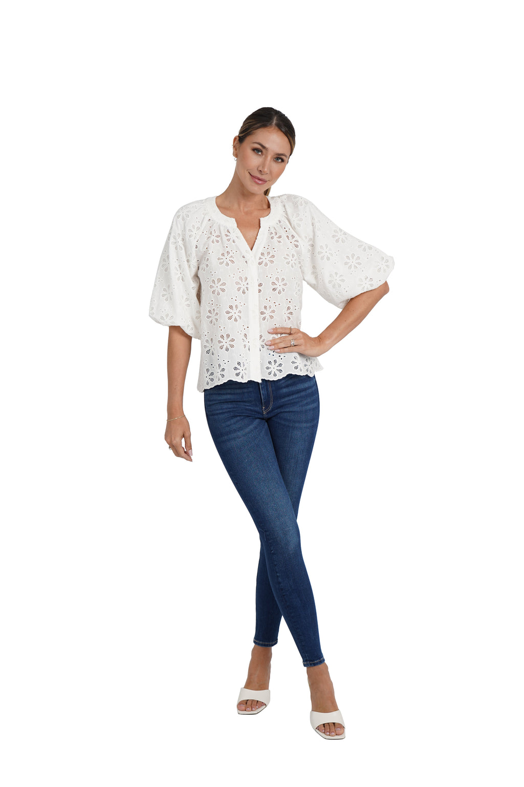 Blake Eyelet Blouse