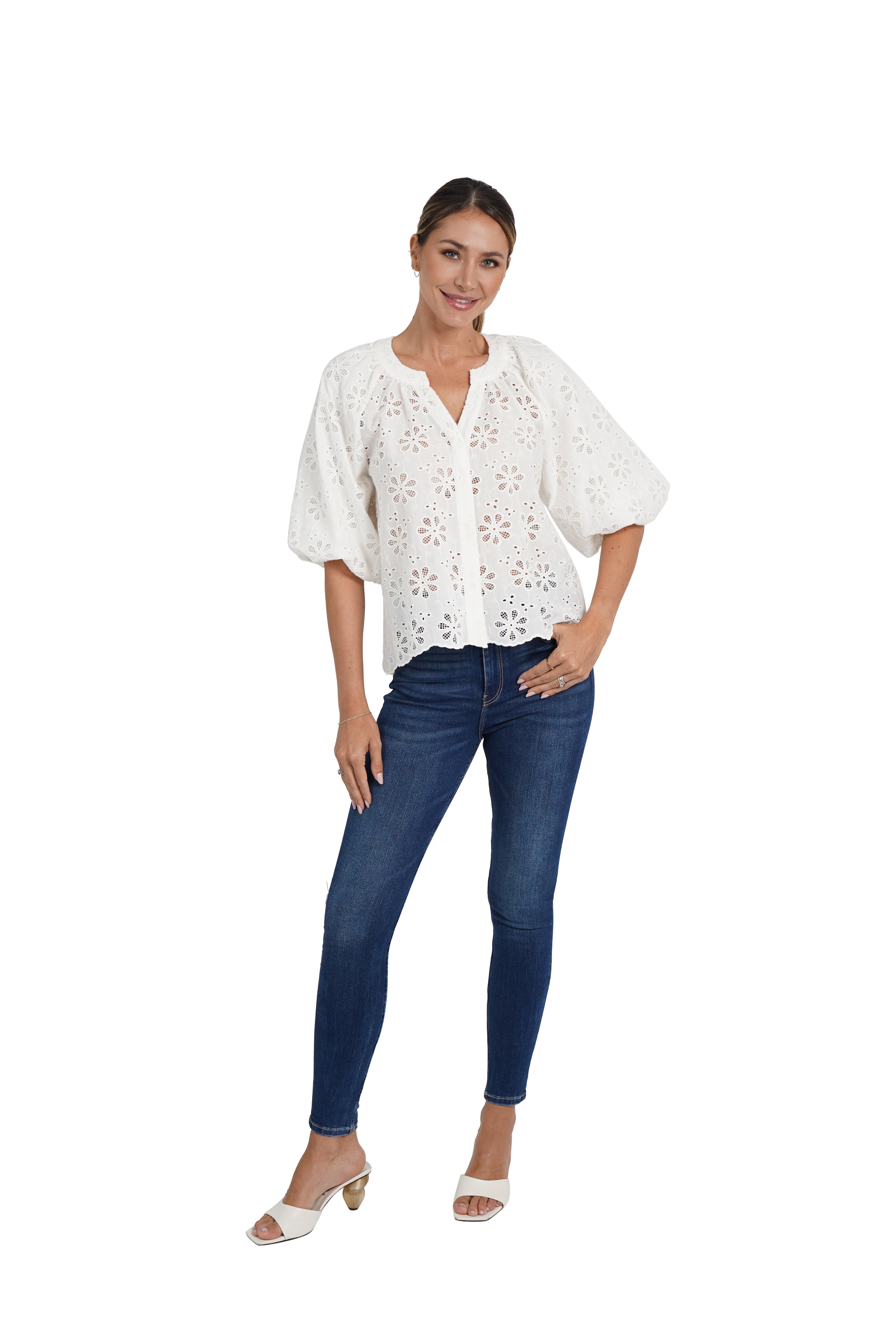 Blake Eyelet Blouse