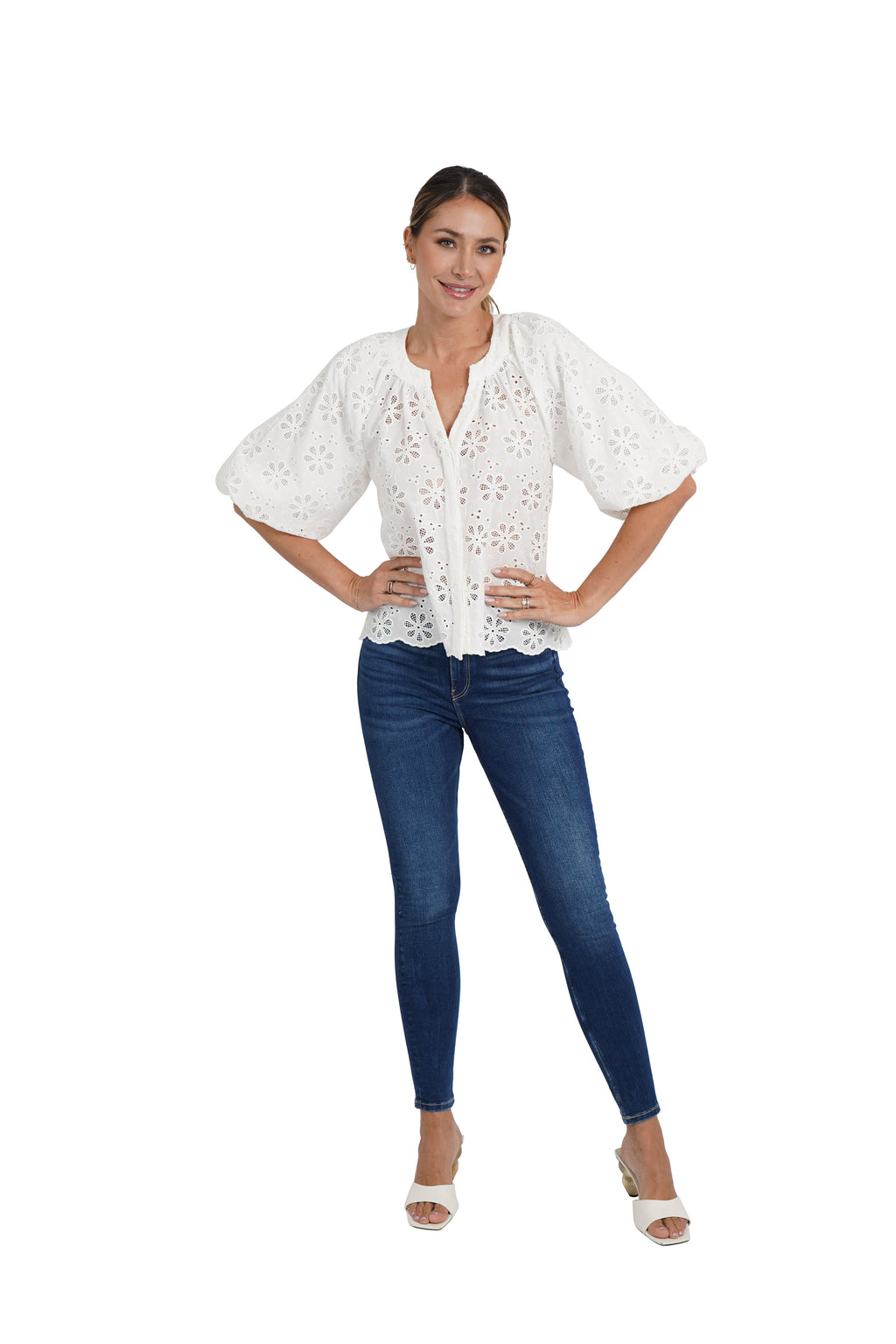 Blake Eyelet Blouse