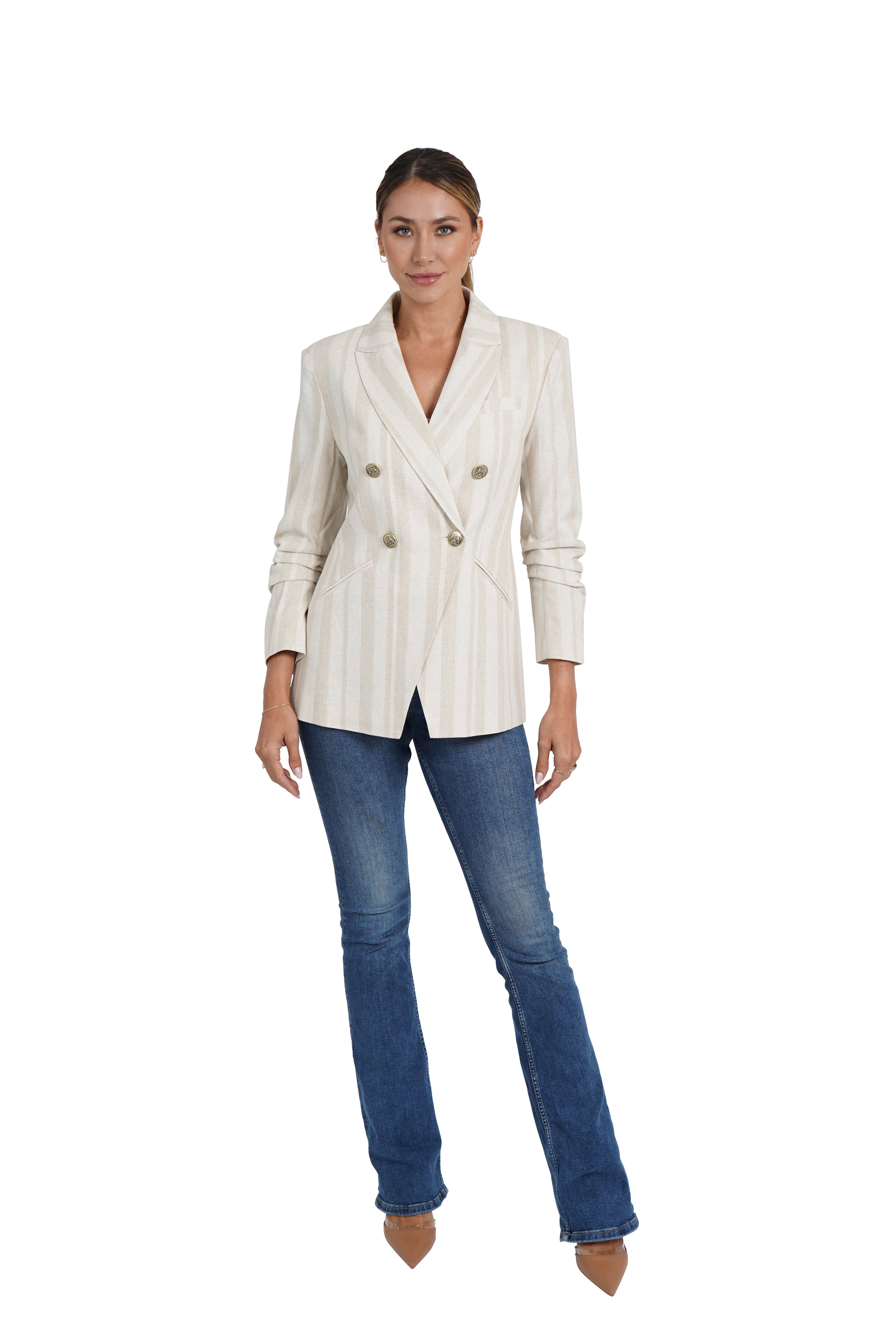 Cheryl Linen Blazer
