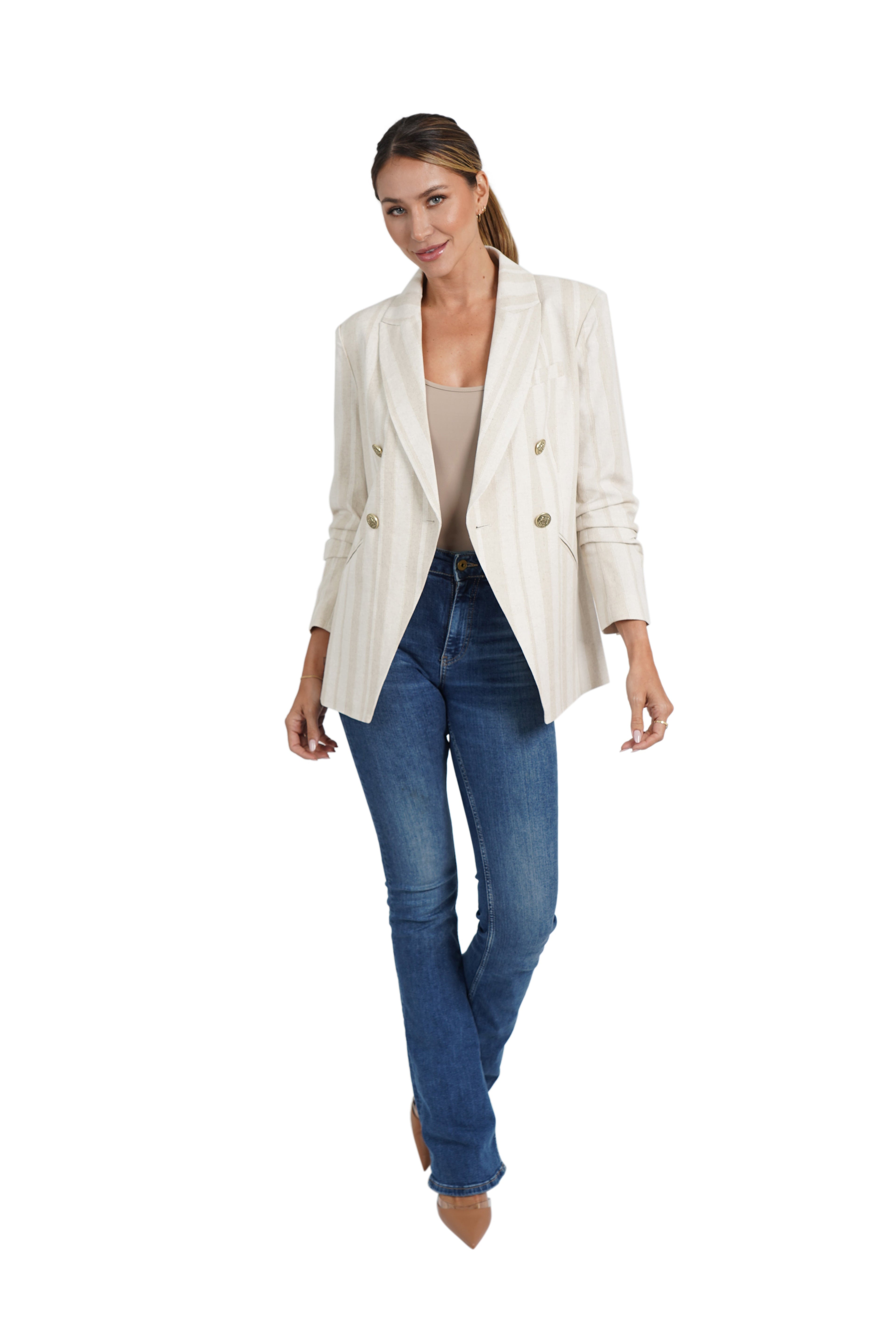 Cheryl Linen Blazer