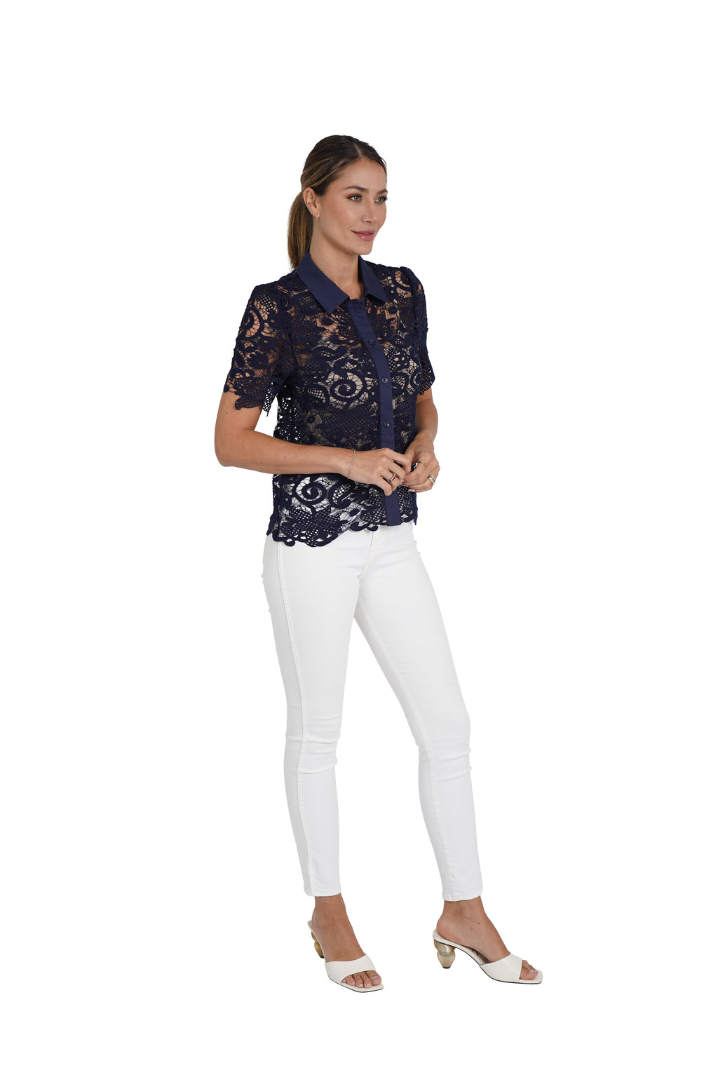 Amy Lace Top