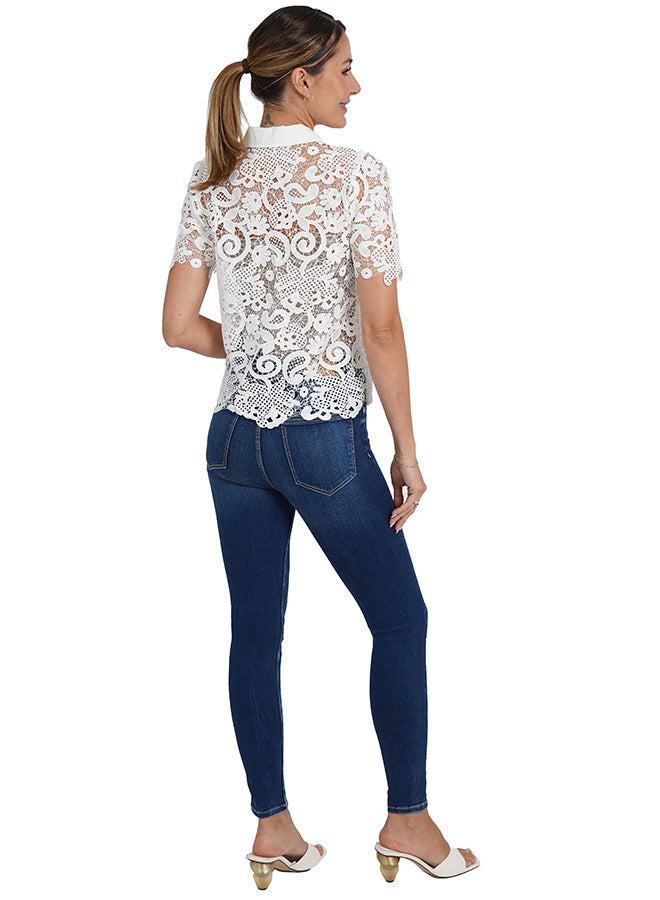 Amy Lace Top