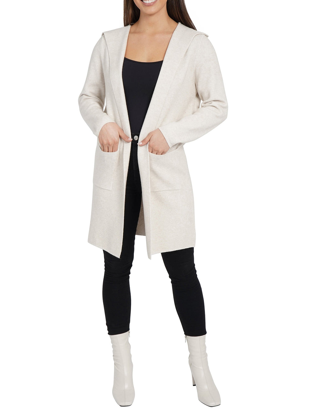 Jennifer Hooded Cardigan