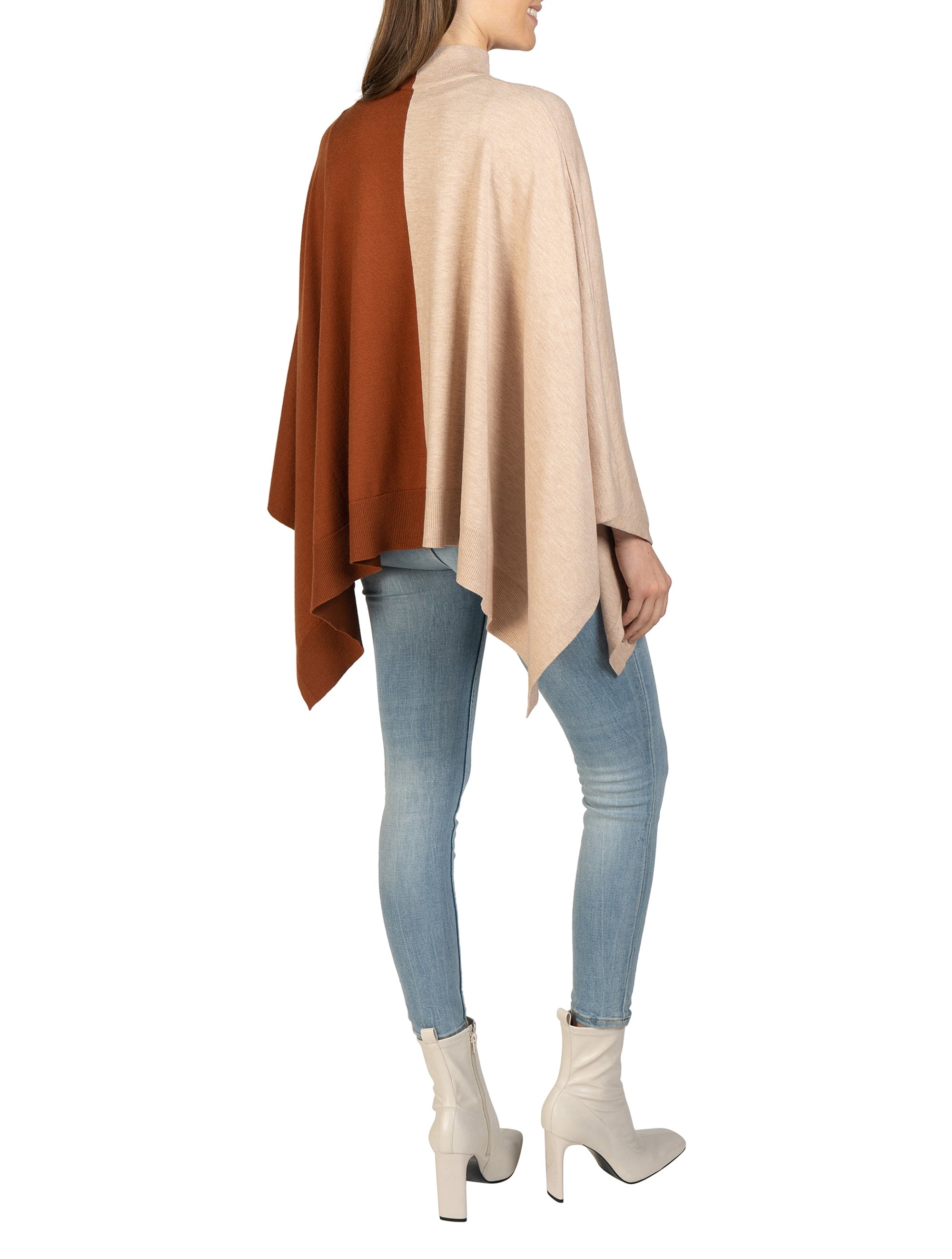 Two-Toned Poncho