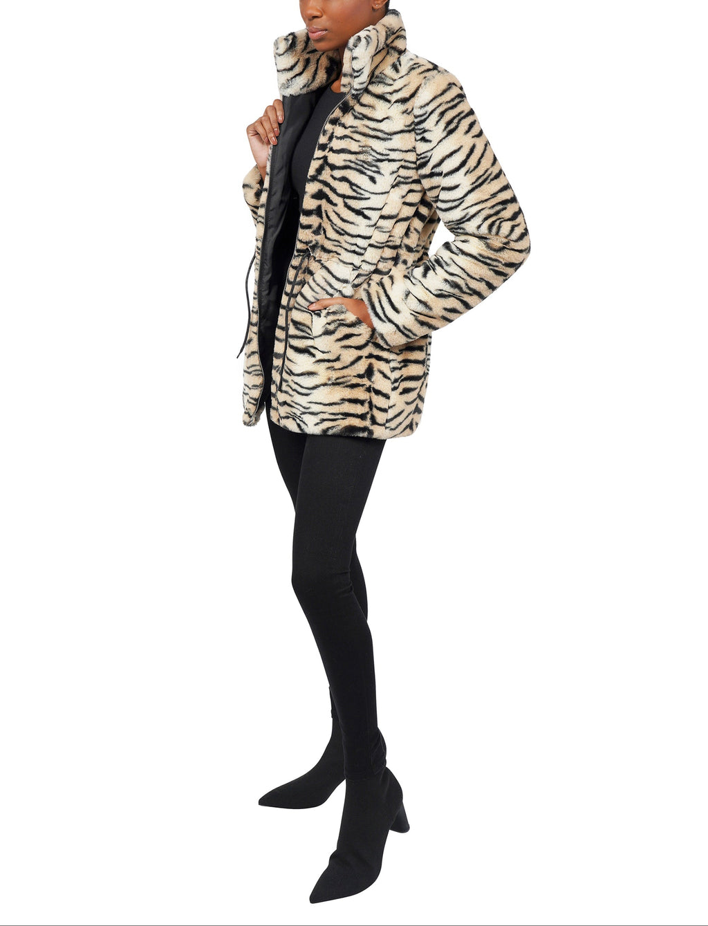 George Faux Fur Jacket