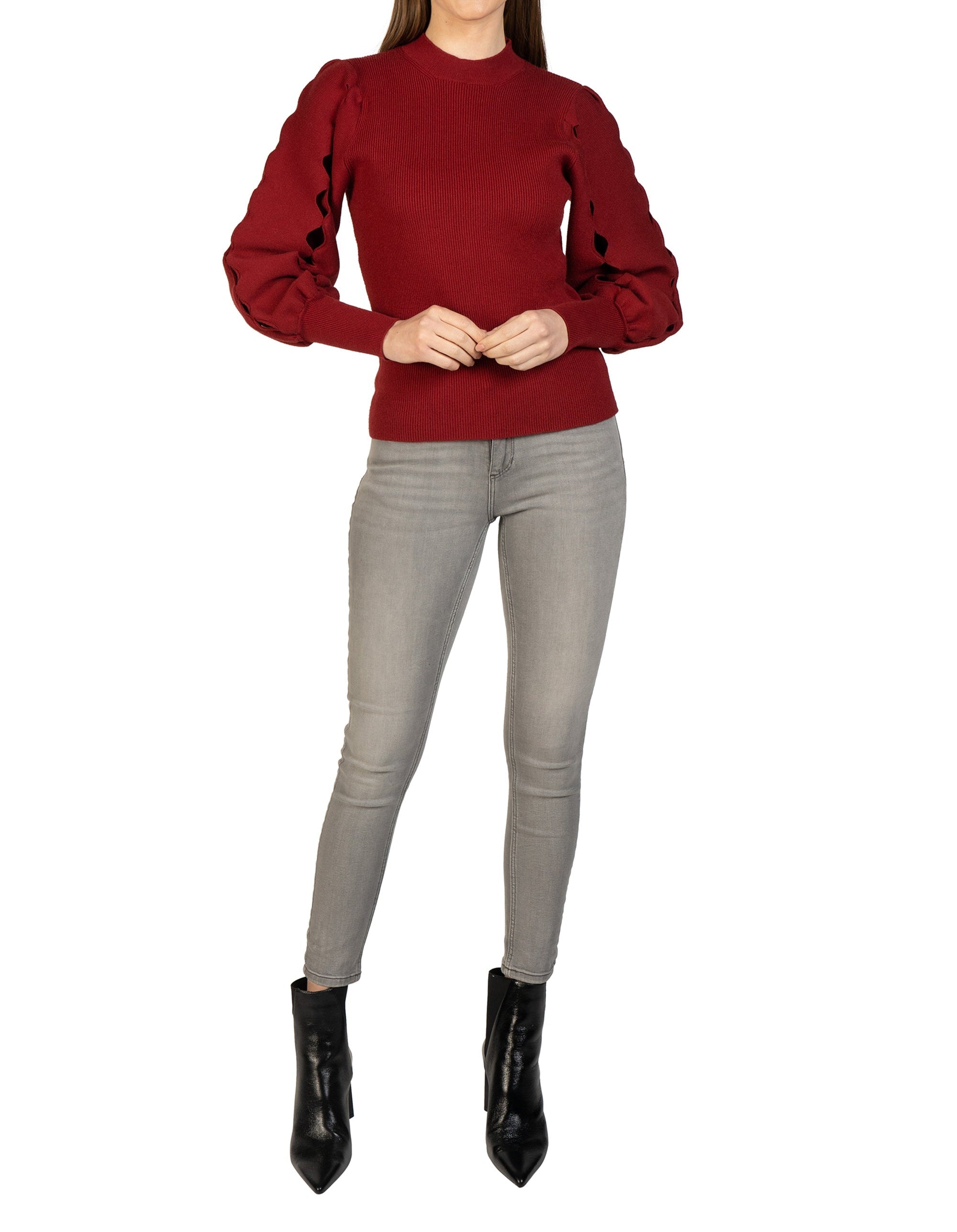 Ophelia Cut Sleeve Sweater
