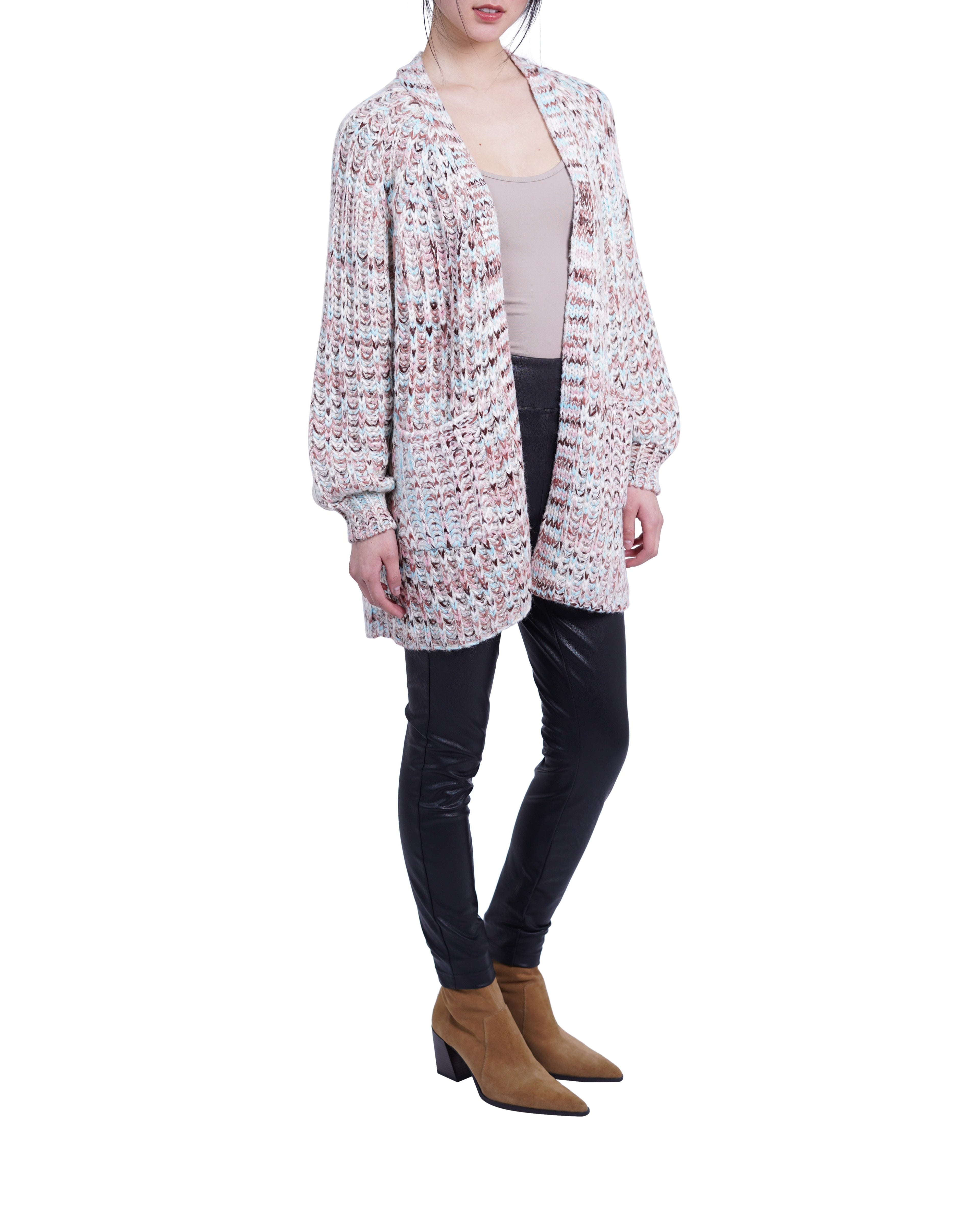 Gloria Open Front Cardigan