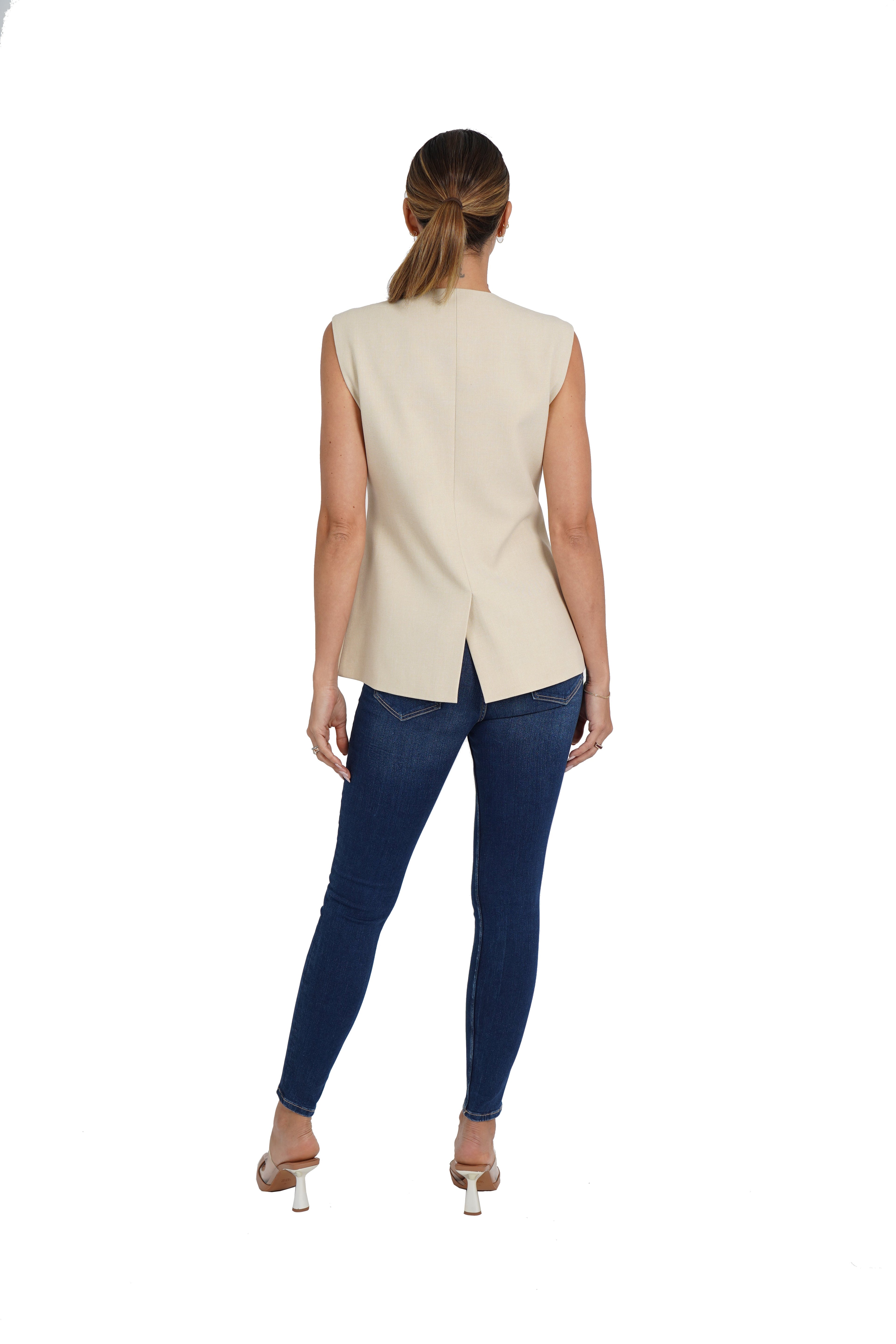 Hailey Woven Vest