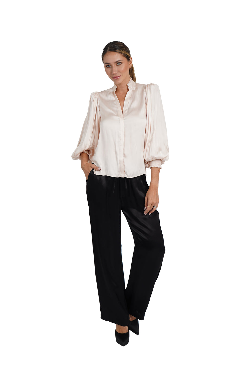 Elizabeth Button Down Blouse