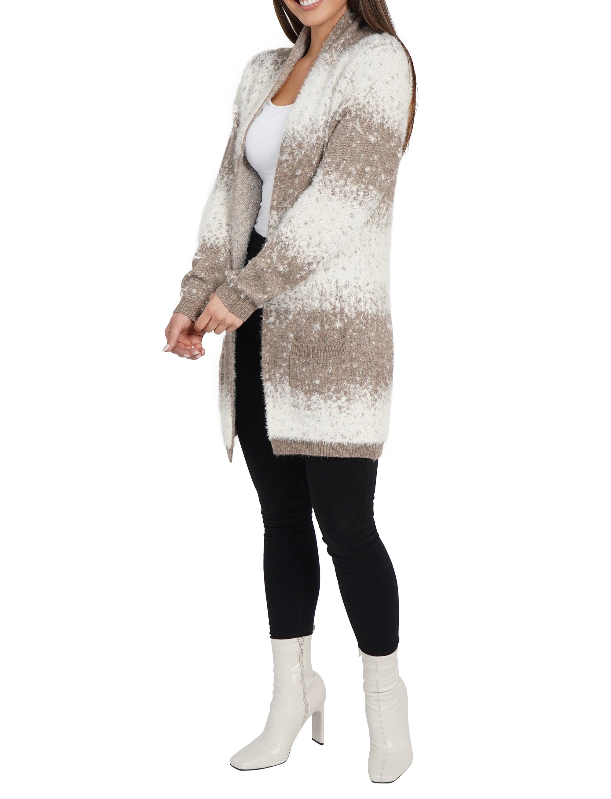 Dylan Open Front Cardigan
