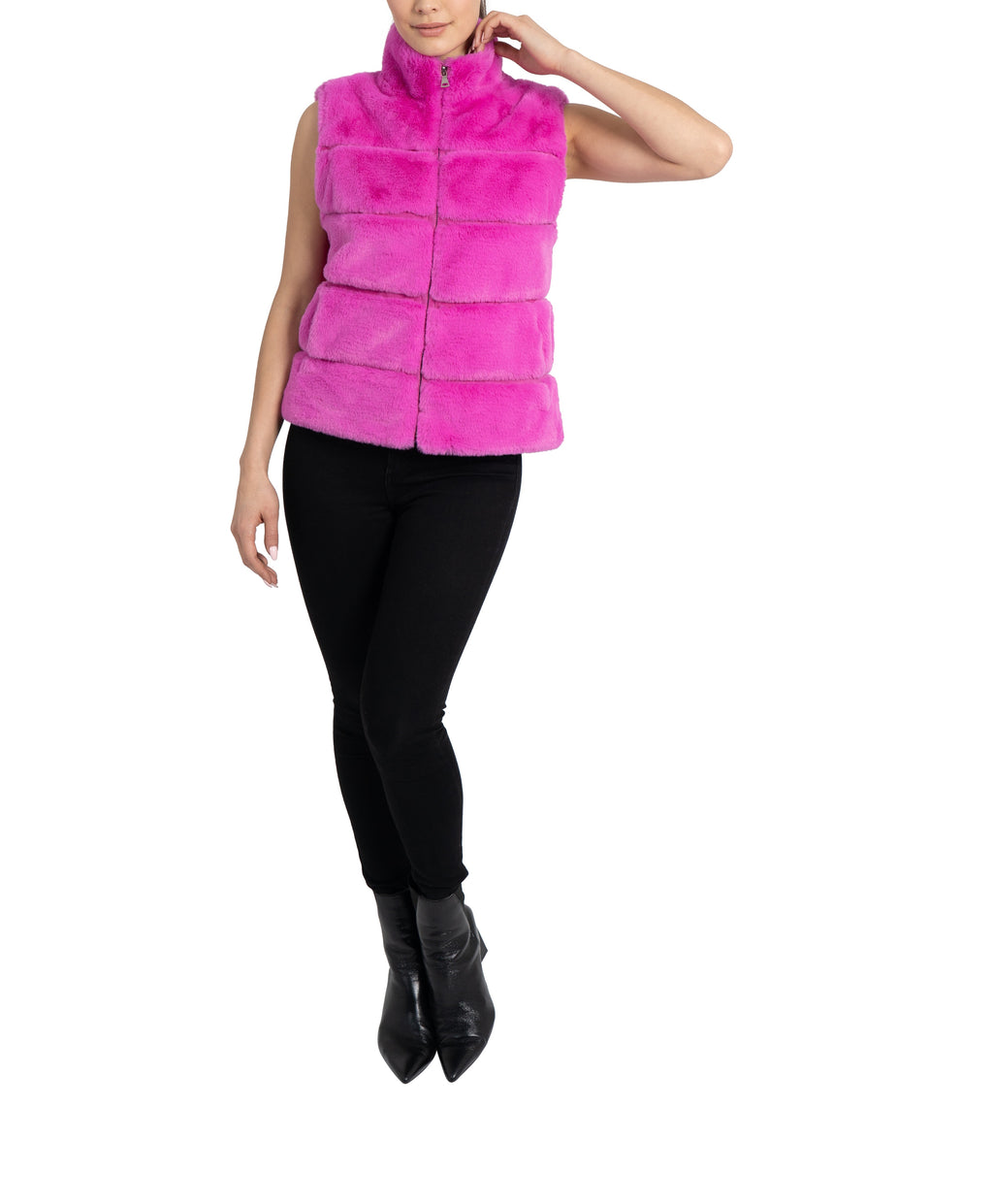 Vince Faux Fur Vest